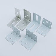 Right Angle Multi-Hole Reinforced Corner Bracket Cold-Rolled Steel Right Angle Bracket Shelf Support