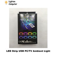 【NEW】LED Strip USB PC/TV Ambient Light | Backlight for TV & Monitor | Eye Protection LED
