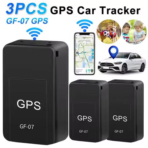 1-3pcs GF-07 GPS Car Tracker Kids Real Time Tracking Anti-lost Locator Magnetic SIM Card Positioner