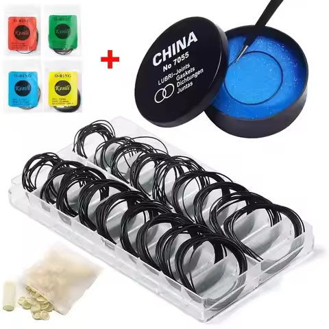 Watch Repair Tools 1box Watch Case Rubber Waterproof O-Ring Oil-resistant Watch Bottom Cover Gasket 