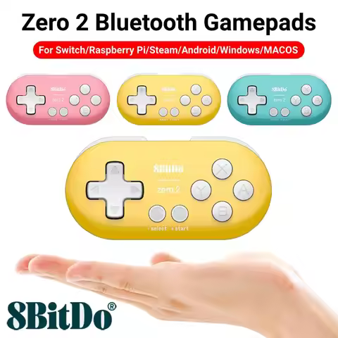 8BitDo Zero 2 Mini Gamepads PC for Nintendo Switch Controller Gaming Controle Steam Windows Android 