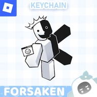 Ganci / Gantungan Kunci Akrilk ROBLOX FORSAKEN NOLI YAAI & 007N7 IDIOT - 1