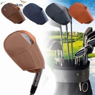 AOPHEKM Golf Iron Head Cover Outdoors Leather Accessories Protective Headcover Golf Club Cover Golf 