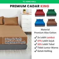 Cadar King Size Bed Sheet King Bedsheet Cadar Tilam King Hitam Cadar Katil Sarung Tilam Murah 黑色 床單