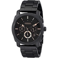 Original Men Machine Chronograph Black Ion-Plated Watch FS4682 Jam Tangan Lelaki