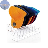 TasteTasty Acrylic Cap Storage Rack With Slots Baseball Cap Display Stand Cap Storage Container Hous