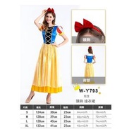 萬聖節服裝【S-XL】【成人公主W-Y793】 (下單後聯絡客服確認發貨尺碼) #H090043124