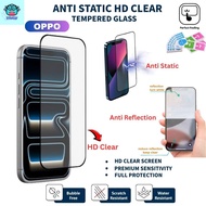Oppo Reno 16Pro,16F,15Pro,15F,15,14F,14Pro,14,13F,A6X,A6Pro,A5Pro,A98 Anti Static Clear Tempered Gla