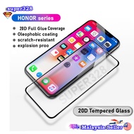 [ 5D 9H ] Honor X7b / X8b / X9 5G / X9 4G / X8 / X7a / X7 20D Curve Premium Tempered Glass Screen Pr