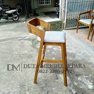 Bar Chair bar cafe Chair Teak Chair Cloth jock