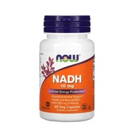 NOW NADH 10mg 60 Veg Capsules