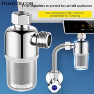 DomeDecor Bộ lọc inox 316 bộ lọc phía trước hộ gia đình đầu vào vòi nước vòi hoa sen chống quy mô lọ