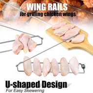 Compact BBQ Fork for Perfectly Grilled Chicken Wings - Lightweight & Easy to