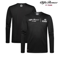 2023 Newest F1 Racing Jersey + Alfa Romeo Sauber F1 Team T-Shirt + Unisex Summer Long Sleeve T-Shirt