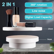 360° Rotating Shooting Display With Mirror Wireless Automatic Dask Electric Rotate Bi-directional Tu