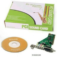 SOUND CARD PCI INTERNAL DESKTOP PC KOMPUTER - SM SOUND