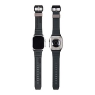 Apple Watch 44/45/49mm Shokku 街頭款矽膠錶帶-深綠