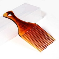 BlueZOO Hair Comb Insert Afro Hair Pick Comb Hair Fork Comb Oil Slick Styling Hair Brush Hairdressin