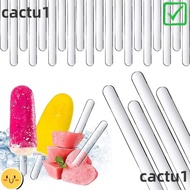 DIEMON Popsicle Sticks, Acrylic Transparent Popsicle Mold, Replacement Reusable Cake Stick
