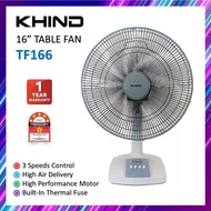 KHIND 16" Table Fan TF166 / Kipas Meja