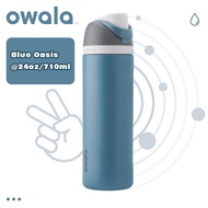 Owala Insulated Stainless Steel Water Bottle 24oz(710ml)/Owala Tumbler-Blue Oasis