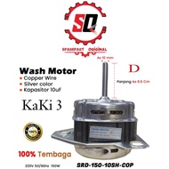DINAMO TEMBAGA MESIN CUCI WASH MOTOR KAKI 3 UNTUK MERK SHARP | SRD-150-10SH-COP(D) | DIAMETER AS 10m