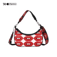 Lesportsac Sm Convertible Hobo Bag กระเป๋าสะพายไหล่ การะเป๋าถือ Lesportsac x Libertine Style 3752