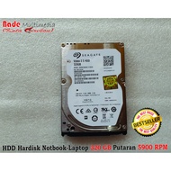 Hardisk HDD Internal Laptop 2.5 Inch 320GB Seagate Original Baru
