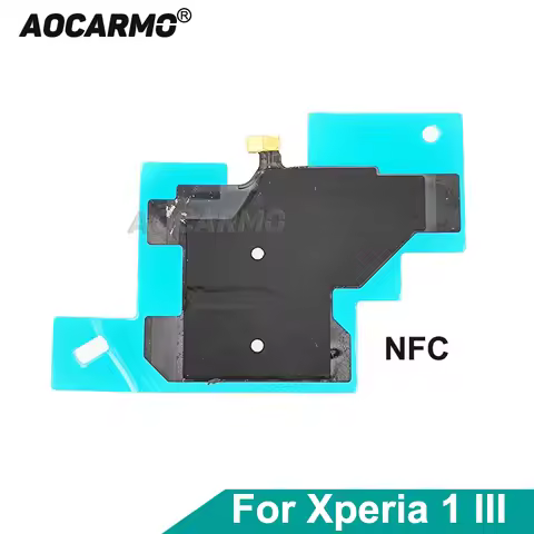 Aocarmo For Sony Xperia 1 III / X1iii MARK3 XQ-BC52 BC62 BC72 NFC Module Induction Sensor Coil Anten