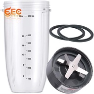 Compatible for Nutribullet Blender,Replacement Parts with 1 Cups &amp; 1 ,for Nutribullet Accessories for 600W and 900W