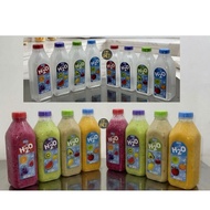 662-663 H2O Premium Fruit & Water Fridge Bottle1.5L/1.3L (Random Color)