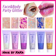 EDM Music Festival Body Makeup Glitter Gel