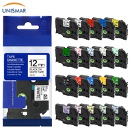 9mm 12mm Compatible Brother Label Tape TZe-231 tze231 tze131 TZE631 Laminated Tape for Brother P-Tou