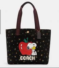 Coach x Peanuts Tote with Snoopy