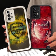BI67 Arsenal-FC Casing for Samsung A05S S25 Ultra A04s A35 A25 A34 5G White Black