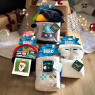 Squeak BarkBox Christmas Xmas Airpod Polaroid Throwcooker Gameboy Interactive Snuffle Plush Pet Dog 