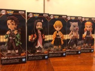 全新 Banpresto  WCF 鬼滅之刃 無限列車篇 炭治郎 禰豆子 善逸 伊之助 杏壽郎