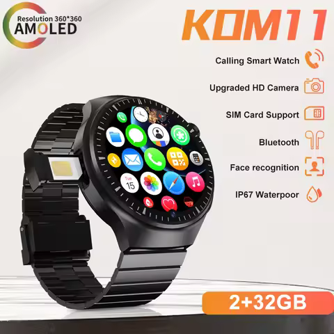 New 4G Network Smart Watch SIM Card 1.62 inch 200W Camera GPS Wifi Google Play Store Android Smartwa