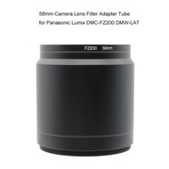 58mm Camera Lens Filter Adapter Tube for Panasonic Lumix DMC-FZ200 DMW-LA7 LC8328