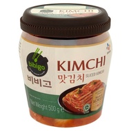 CJ Bibigo Sliced Kimchi/Sliced Radish Kimchi 500g Jar