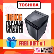 [FREE GIFT]Toshiba AW-DG1700WM (SS) 16KG SDD Inverter Nano Wash AWDG1700WM Washer  ( 洗衣机 ) / 17kg Ul