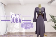 MUSLIMAH JUBAH CEY 2 TONE FOR WOMEN AND HIDDEN ZIP BY AM FASHION BOUTIQUE.