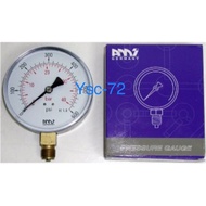 AMS PRESSURE GAUGES 35PSI ~ 600PSI 100MM X 3/8''BSPT