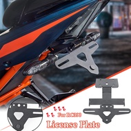 ขายึดแผ่นป้ายทะเบียนรถยนต์ด้านหลัง RC390แบบพิเศษสำหรับ KTM RC 390 2022อุปกรณ์กำจัดที่ติดท้ายของรถจัก