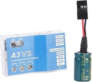 BuyWeek Flight Controller Stabilizer, F50A 3 Axis Gyro A3 V2 Flight Controller Stabilizer System for