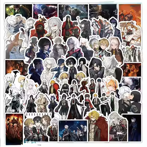 Limbus Company Cosplay Anime Stickers Decoration Laptop Phone Suitcase Notebook Label Stationery Sti