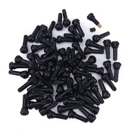 [50/100 PIECES] TR413 Tire Valve Tubeless Pito TR413 Snap-in Rubber Tubeless Tire Valve Stems for Ca