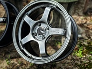 New Car Sport Rim ADVAN RACING GT Wheels 15x7 4x100 ET40 - READY STOCK