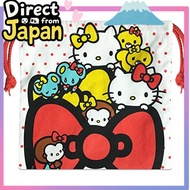 (Direct from Japan)Sanrio Character Drawstring Pouch Hello Kitty Friends HKKN711