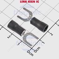 [20 Pieces]- SV3.5-6 Cos Y-shaped Head With Wire Cover 2,63-4.6mm2 M6 Screws Black Linhkien IC